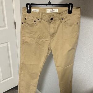 Hollister Men's Beige Slim Jeans 30x32